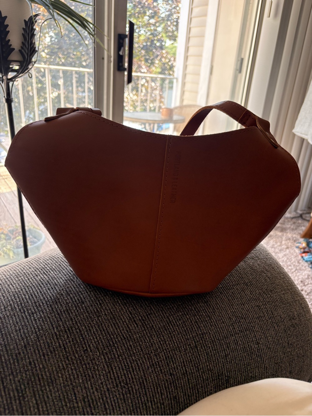 Portland Leather small Kangaroo in Honey
